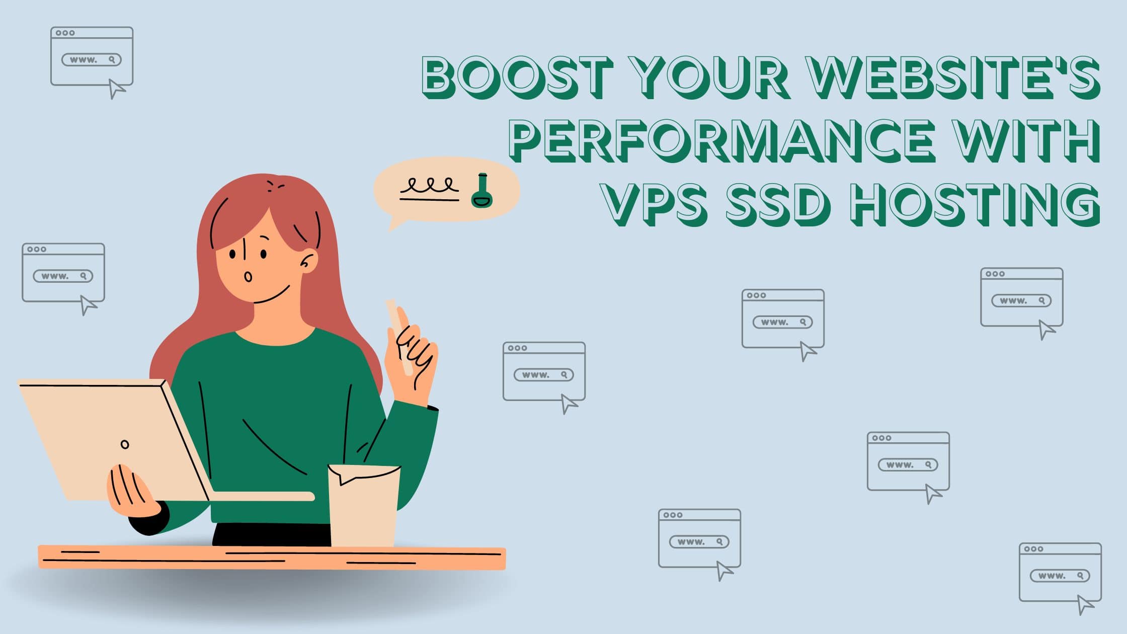 Boost your website performance with VPS SSD Hosting -min