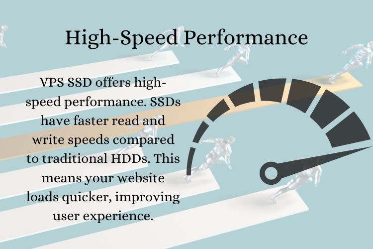 VPS SSD offers high-speed performance. SSDs have faster read and write speeds compared to traditional HDDs. This means your website loads quicker, improving user experience.